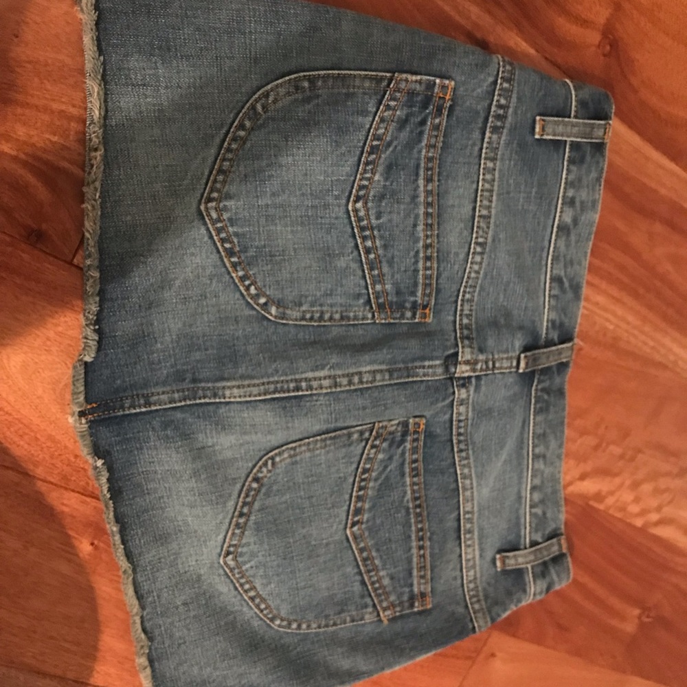 Free People Mini jean skirt - Picture 3 of 3